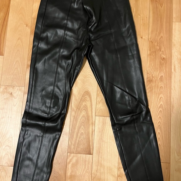 Zara faux cuir high waist leggings - Picture 6 of 6